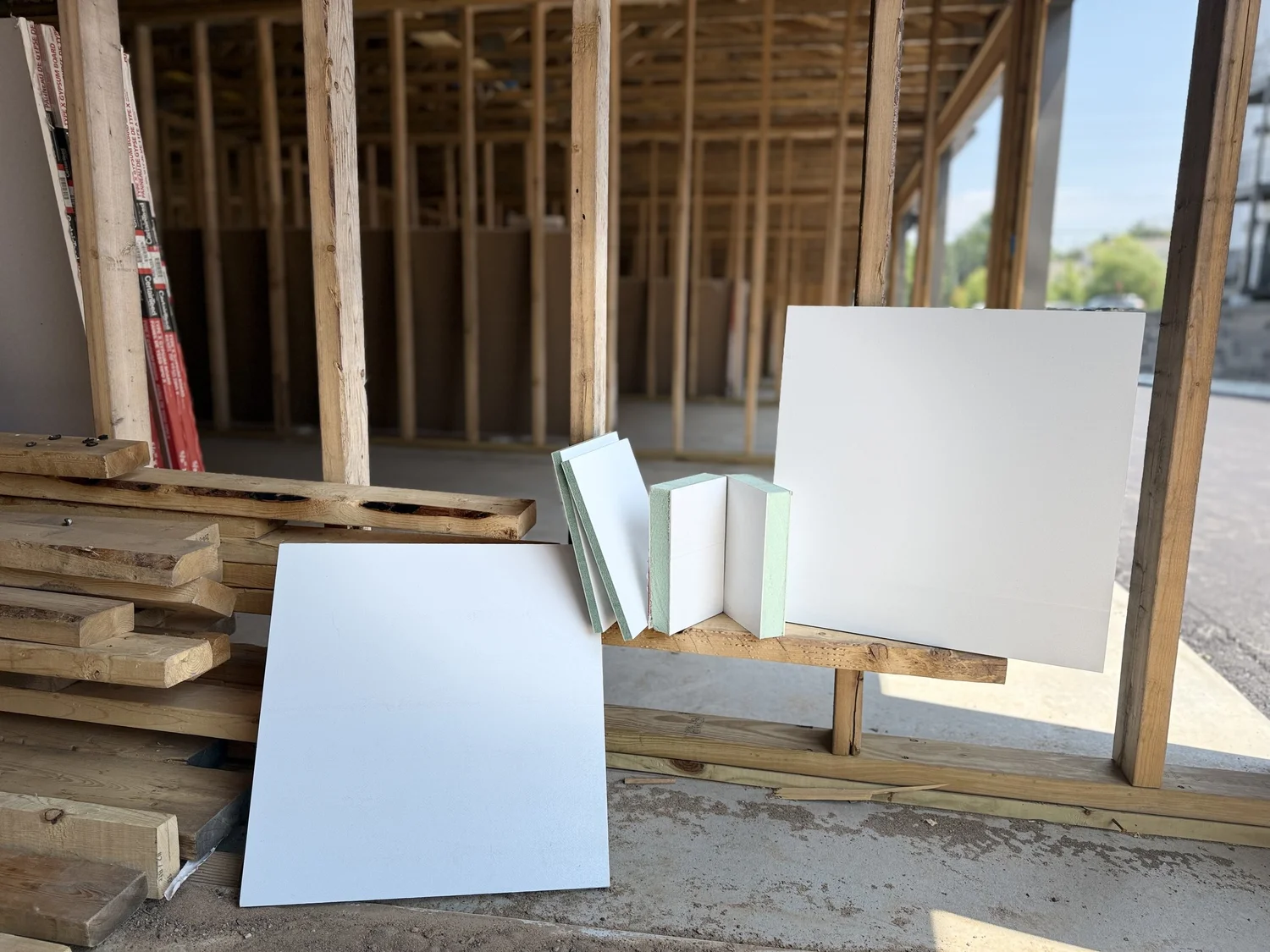 OmneBoard material for construction projects